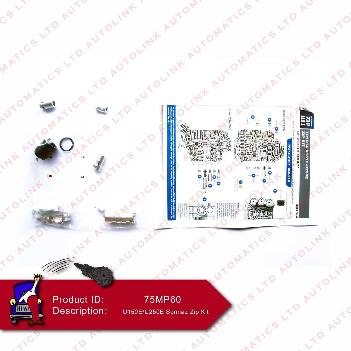 U150E/U250E Sonnax Zip Kit