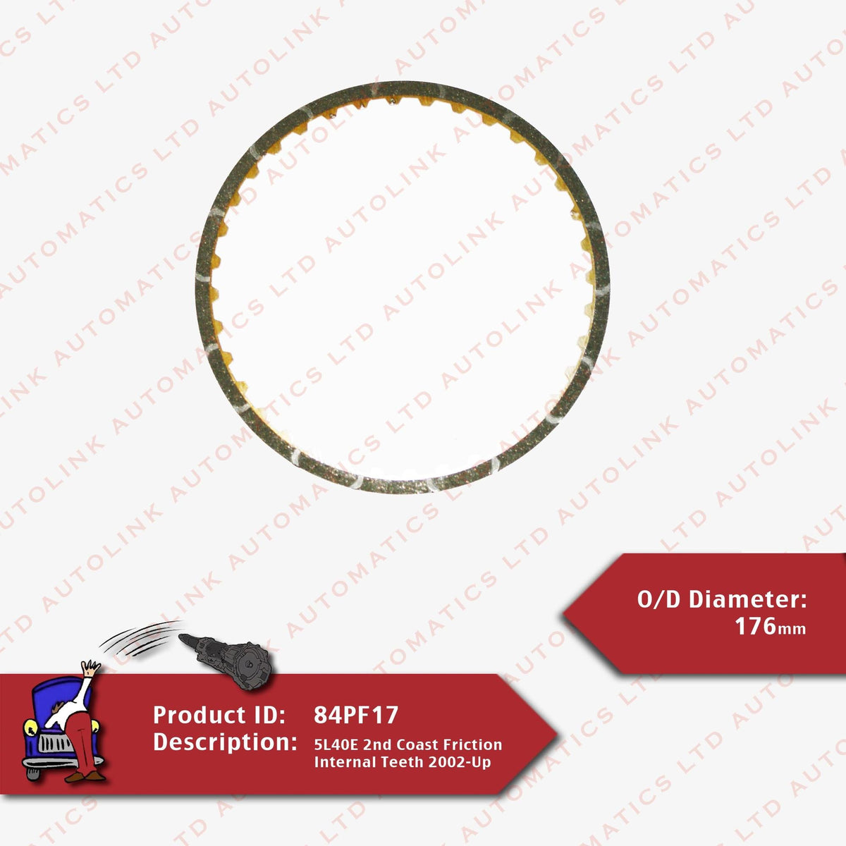 5L40E 2nd Coast Friction Internal Teeth 2002-Up