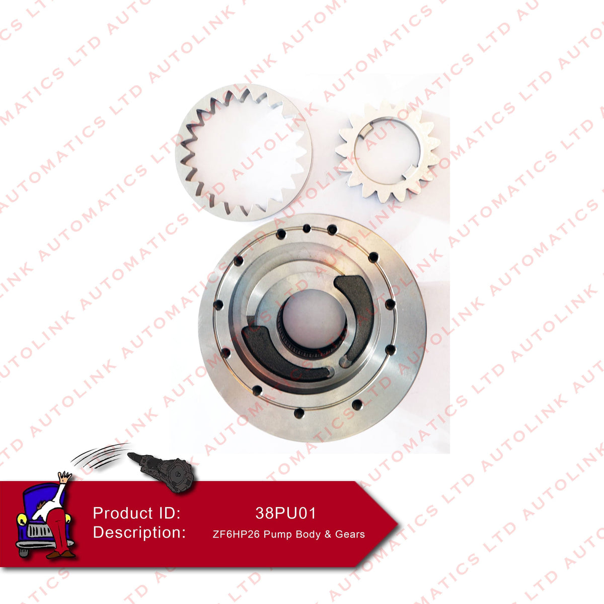 ZF6HP26 Pump Body & Gears
