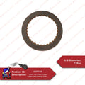 4T65E 3rd Clutch Friction Single Sided Internal Teeth